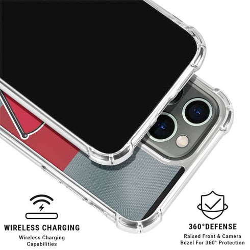 Ohio State University OSU Buckeyes Flag iPhone 15 Pro Clear Case