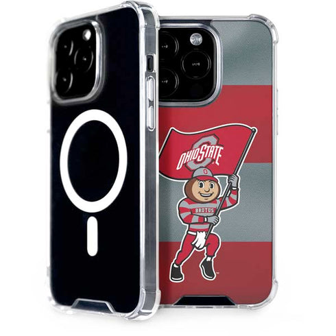 Ohio State University OSU Buckeyes Flag iPhone 15 Pro MagSafe Case