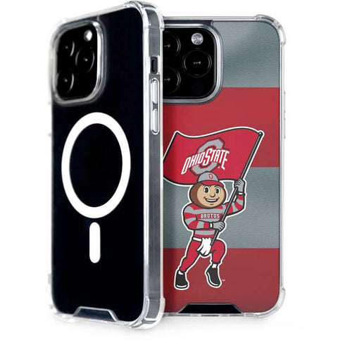Ohio State University OSU Buckeyes Flag iPhone 15 Pro Max MagSafe Case