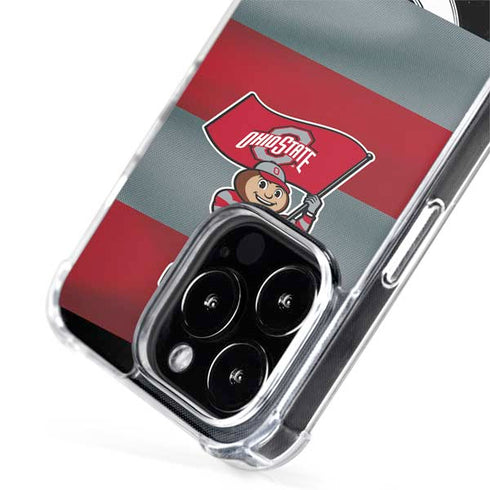 Ohio State University OSU Buckeyes Flag iPhone 15 Pro Max MagSafe Case