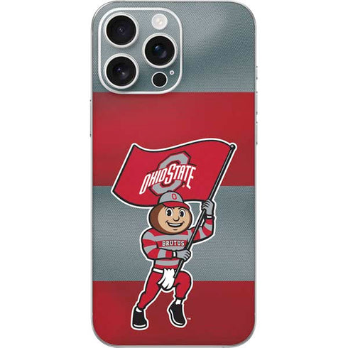 Ohio State University OSU Buckeyes Flag iPhone 16 Pro Max Skin