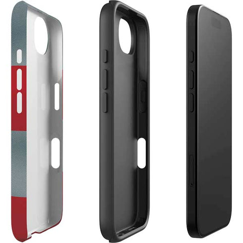 Ohio State University OSU Buckeyes Flag iPhone 16e Impact Case