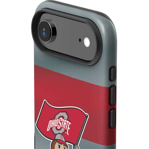 Ohio State University OSU Buckeyes Flag iPhone 17 Air Impact Case