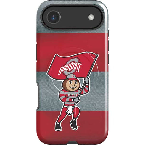 Ohio State University OSU Buckeyes Flag iPhone 17 Air Magsafe Impact Case