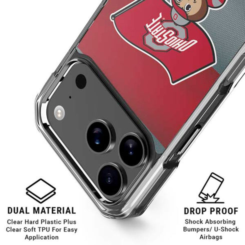 Ohio State University OSU Buckeyes Flag iPhone 17 Pro Max MagSafe Case