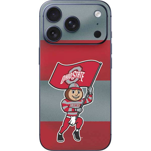Ohio State University OSU Buckeyes Flag iPhone 17 Pro Max Skin