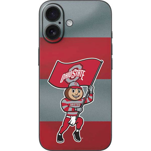 Ohio State University OSU Buckeyes Flag iPhone 17 Skin