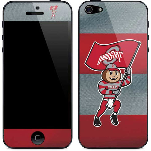 Ohio State University OSU Buckeyes Flag iPhone 5/5s/5SE Skin