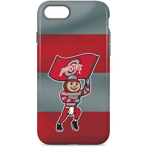 Ohio State University OSU Buckeyes Flag iPhone Cases