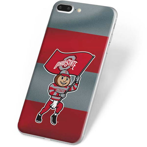 Ohio State University OSU Buckeyes Flag iPhone 8 Plus Skin