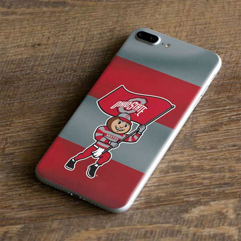 Ohio State University OSU Buckeyes Flag iPhone 8 Plus Skin