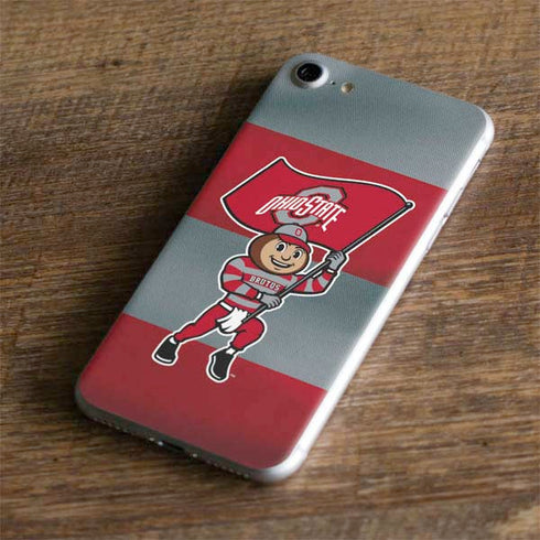 Ohio State University OSU Buckeyes Flag iPhone 8 Skin