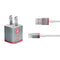 Ohio State University OSU Buckeyes Flag iPhone Charger (5W USB) Skin