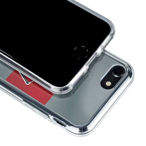 Ohio State University OSU Buckeyes Flag iPhone SE (2nd & 3rd Gen) Clear Case