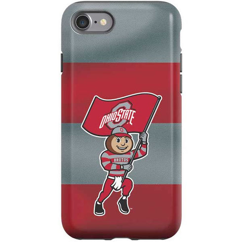 Ohio State University OSU Buckeyes Flag iPhone SE (2nd & 3rd Gen) Pro Case