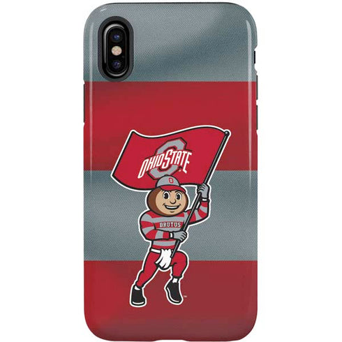 Ohio State University OSU Buckeyes Flag iPhone X Pro Case