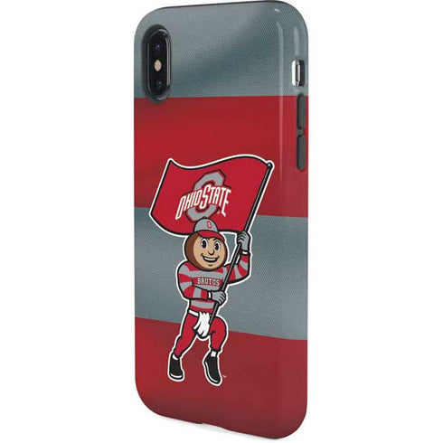 Ohio State University OSU Buckeyes Flag iPhone X Pro Case