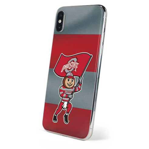 Ohio State University OSU Buckeyes Flag iPhone X Skin
