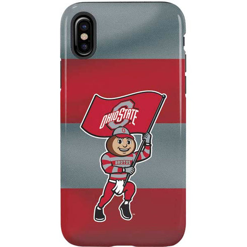 Ohio State University OSU Buckeyes Flag iPhone XS Pro Case
