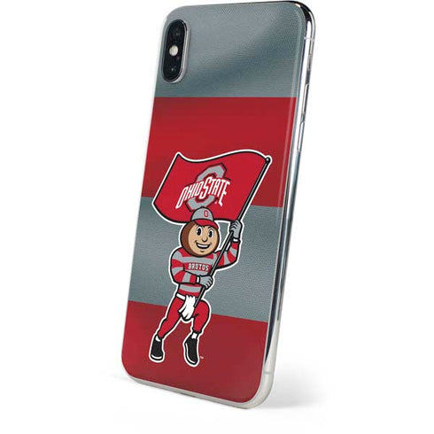Ohio State University OSU Buckeyes Flag iPhone XS Skin