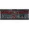 Ohio State University OSU Buckeyes Flag K95 RGB PLATINUM Mechanical Gaming Keyboard Skin