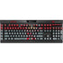 Ohio State University OSU Buckeyes Flag K95 RGB PLATINUM Mechanical Gaming Keyboard Skin