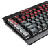 Ohio State University OSU Buckeyes Flag K95 RGB PLATINUM Mechanical Gaming Keyboard Skin