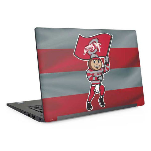 Ohio State University OSU Buckeyes Flag Dell Latitude Skin