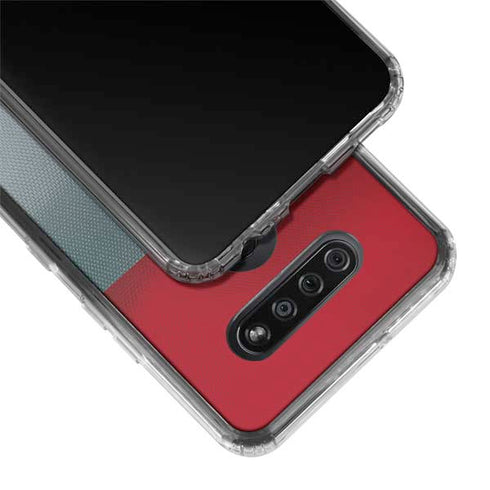 Ohio State University OSU Buckeyes Flag LG K51/Q51 Clear Case
