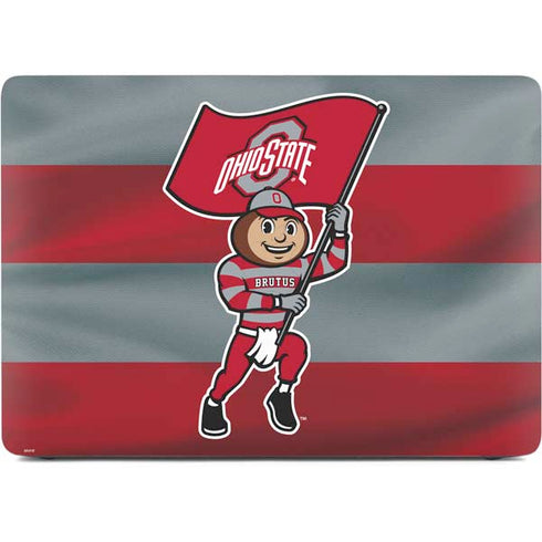 Ohio State University OSU Buckeyes Flag Apple MacBook Air Skin