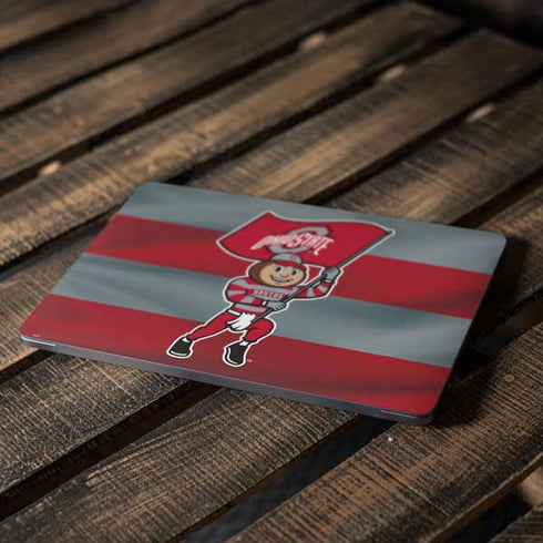 Ohio State University OSU Buckeyes Flag Apple MacBook Air Skin