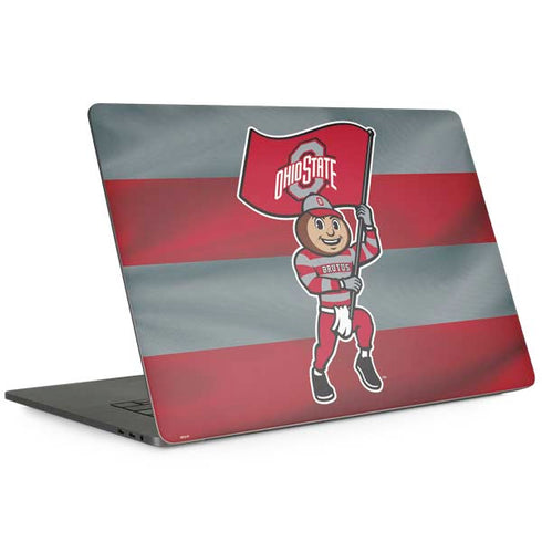 Ohio State University OSU Buckeyes Flag MacBook Skins