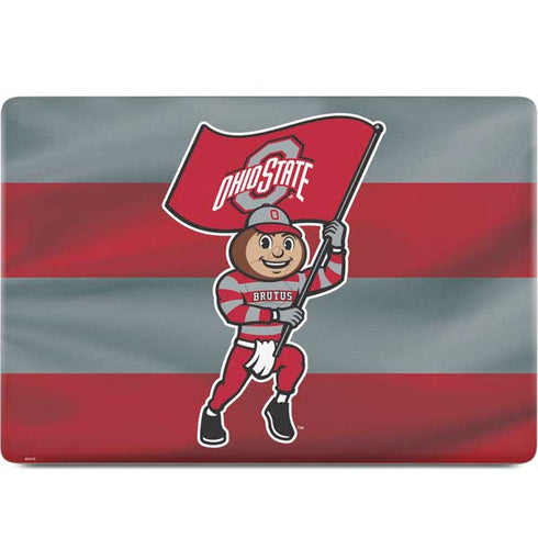 Ohio State University OSU Buckeyes Flag Apple MacBook Pro 15-inch Skin