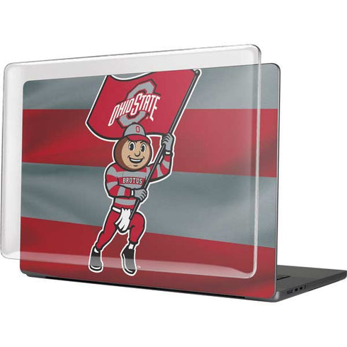 Ohio State University OSU Buckeyes Flag MacBook Cases