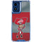 Ohio State University OSU Buckeyes Flag Moto G 5G (2024) Clear Case