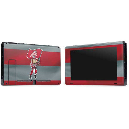 Ohio State University OSU Buckeyes Flag Nintendo Switch Bundle Skin