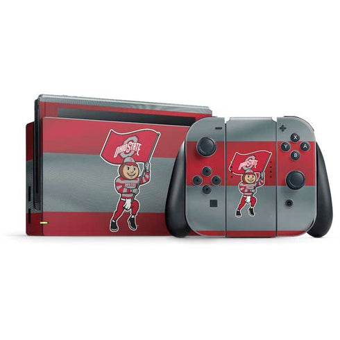 Ohio State University OSU Buckeyes Flag Nintendo Skins