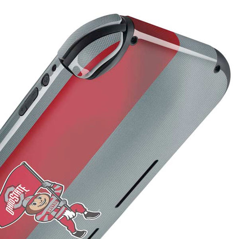 Ohio State University OSU Buckeyes Flag Nintendo Switch Lite Skin
