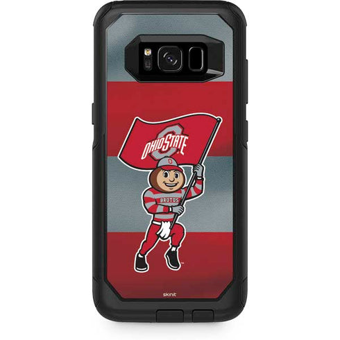 Ohio State University OSU Buckeyes Flag Otterbox Commuter Galaxy Skin