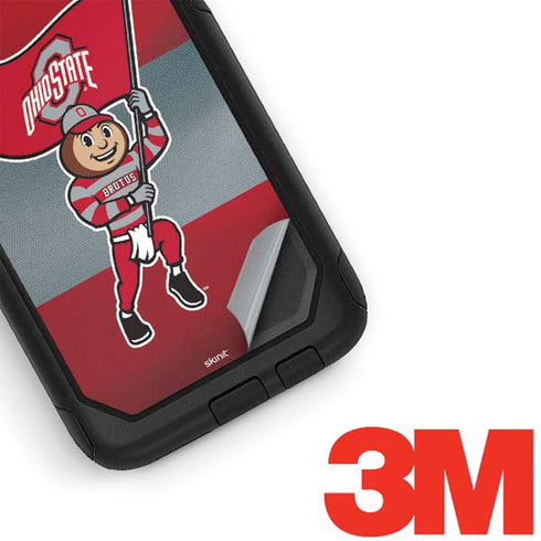 Ohio State University OSU Buckeyes Flag Otterbox Commuter Galaxy Skin