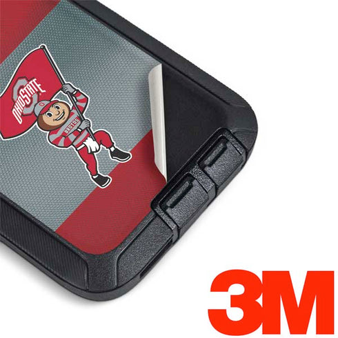 Ohio State University OSU Buckeyes Flag Otterbox Defender Galaxy Skin