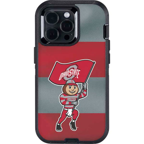 Ohio State University OSU Buckeyes Flag Otterbox Defender iPhone Skin