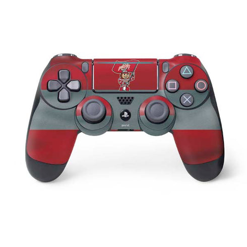 Ohio State University OSU Buckeyes Flag PS4 Pro/Slim Controller Skin