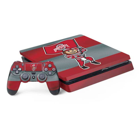 Ohio State University OSU Buckeyes Flag PlayStation PS4 Skins