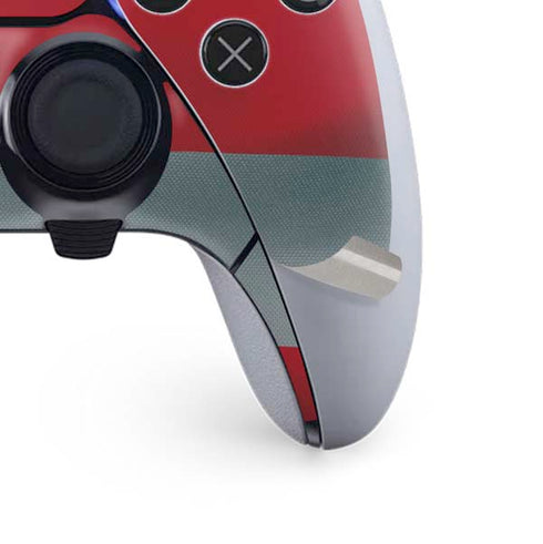 Ohio State University OSU Buckeyes Flag PS5 DualSense Edge Pro Controller Skin