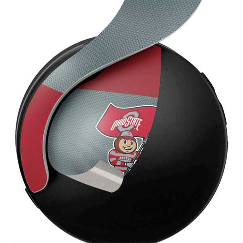 Ohio State University OSU Buckeyes Flag PULSE 3D Wireless Headset for PS5 Skin
