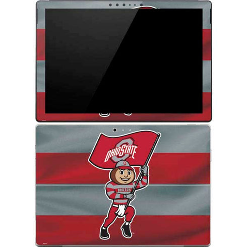 Ohio State University OSU Buckeyes Flag Surface Pro 4 Skin