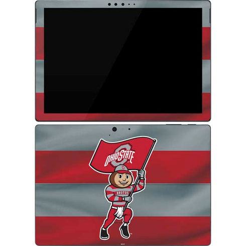 Ohio State University OSU Buckeyes Flag Surface Pro 7 Skin