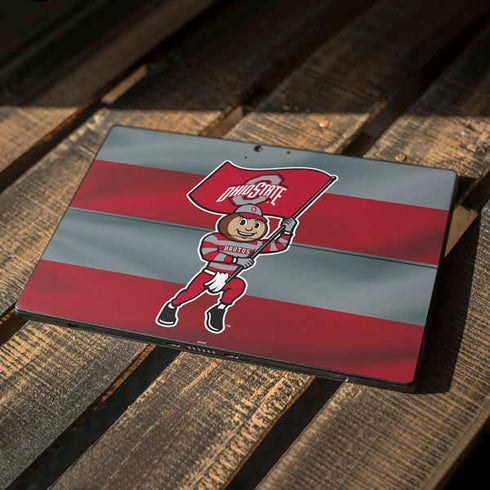 Ohio State University OSU Buckeyes Flag Surface Pro 7 Skin