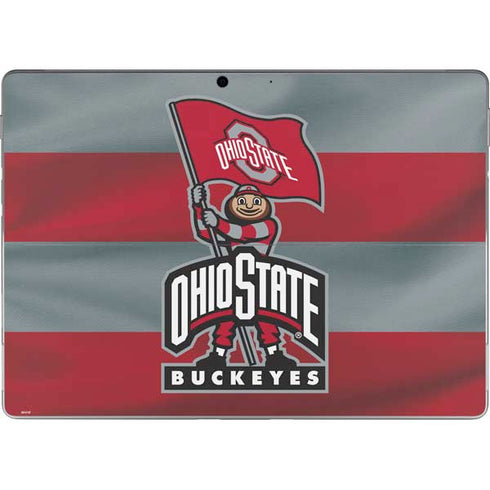 Ohio State University OSU Buckeyes Flag Surface Pro 9 Skin